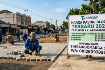 Harga Paving Block Cileungsi & Klapanunggal