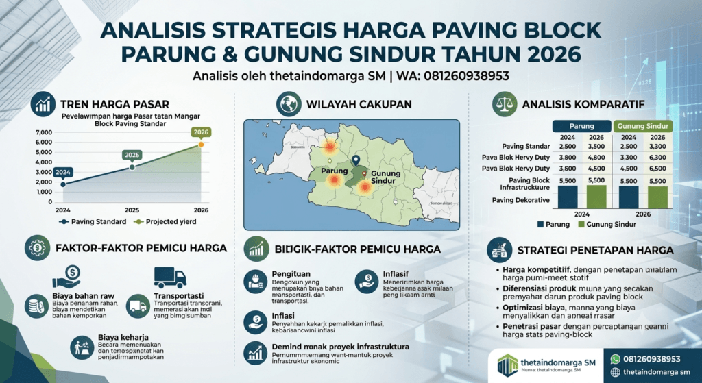 Harga Paving Block Parung & Gunung Sindur 