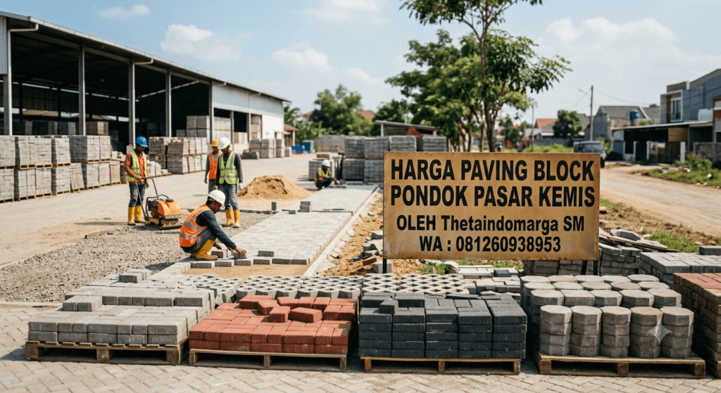 Harga Paving Block Pondok Pasar Kemis