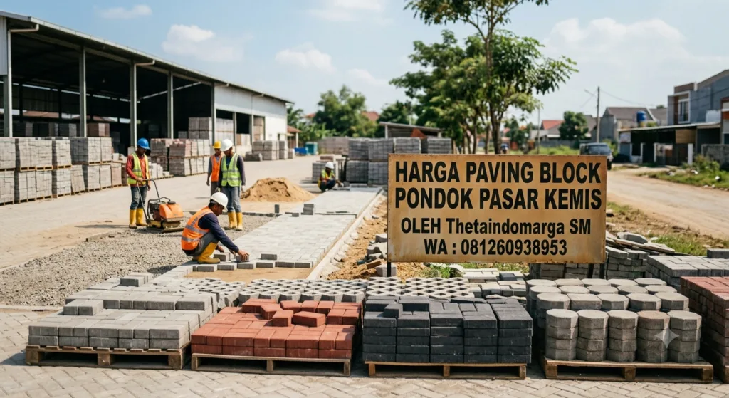 Harga Paving Block Pondok Pasar Kemis