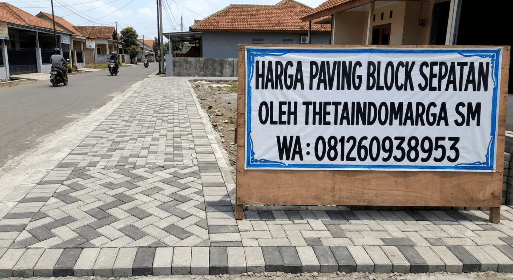 Harga Paving Block Sepatan