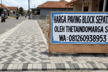 Harga Paving Block Sepatan