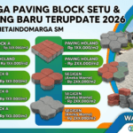 Harga Paving Block Setu & Serang Baru