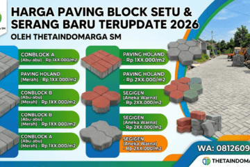 Harga Paving Block Setu & Serang Baru