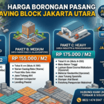 Harga Borongan Pasang Paving Block Jakarta Utara