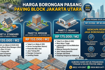 Harga Borongan Pasang Paving Block Jakarta Utara