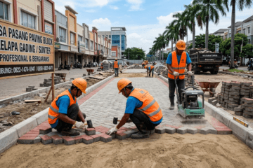 Jasa pasang paving block Kelapa Gading