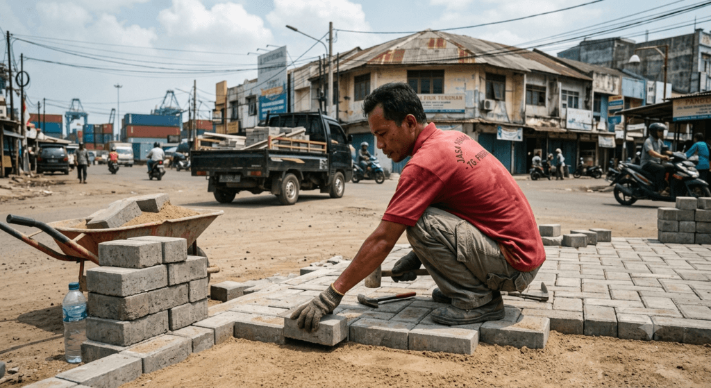 Tukang Paving Block Tanjung Priok
