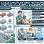 Harga Pasang Paving Block Per M2 K300