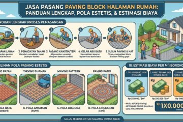 Jasa pasang paving block halaman rumah