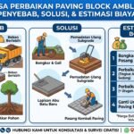 Jasa perbaikan paving block ambles