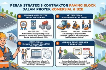 kontraktor paving block